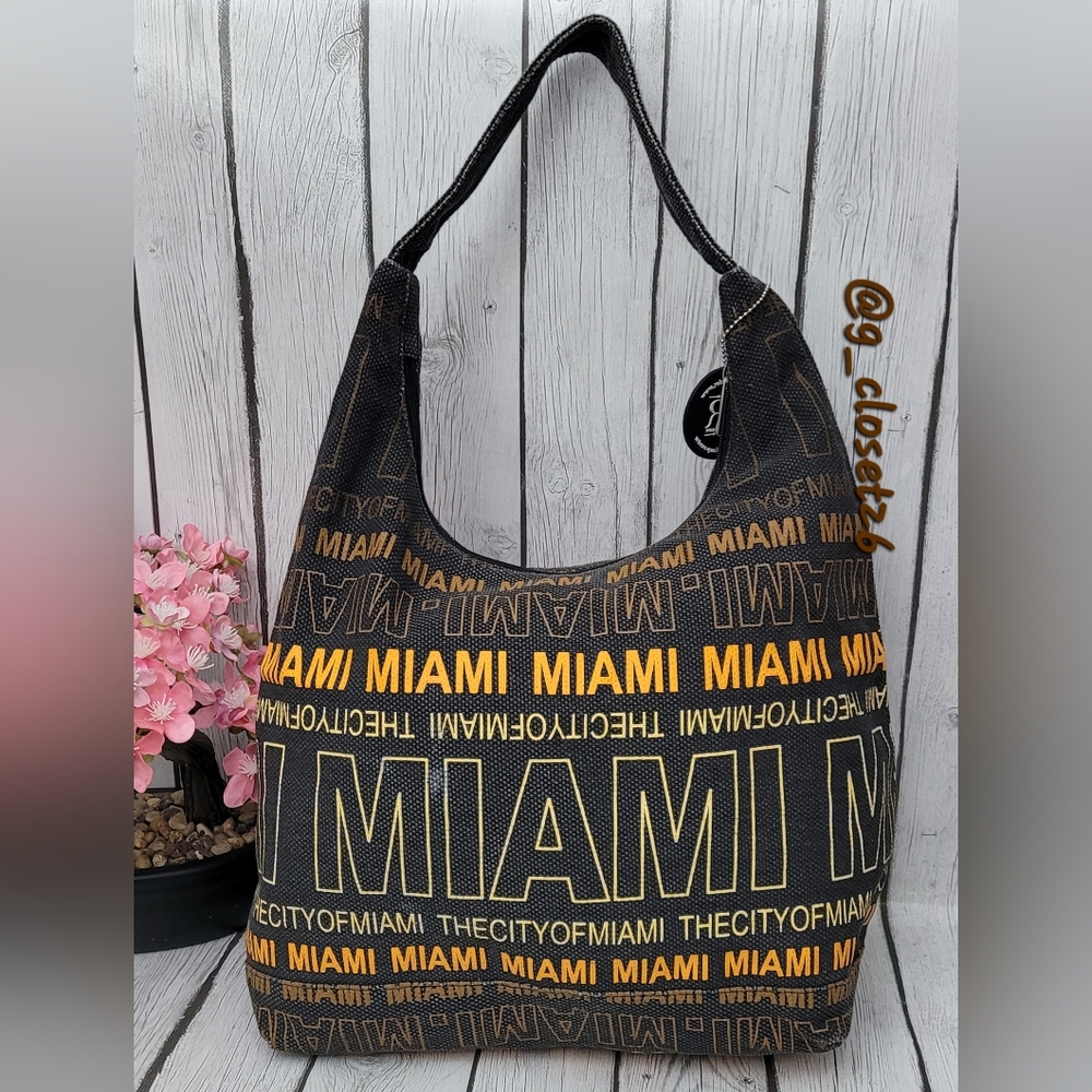 Robin Ruth Canvas "Miami" Bag - Picture 2 of 11